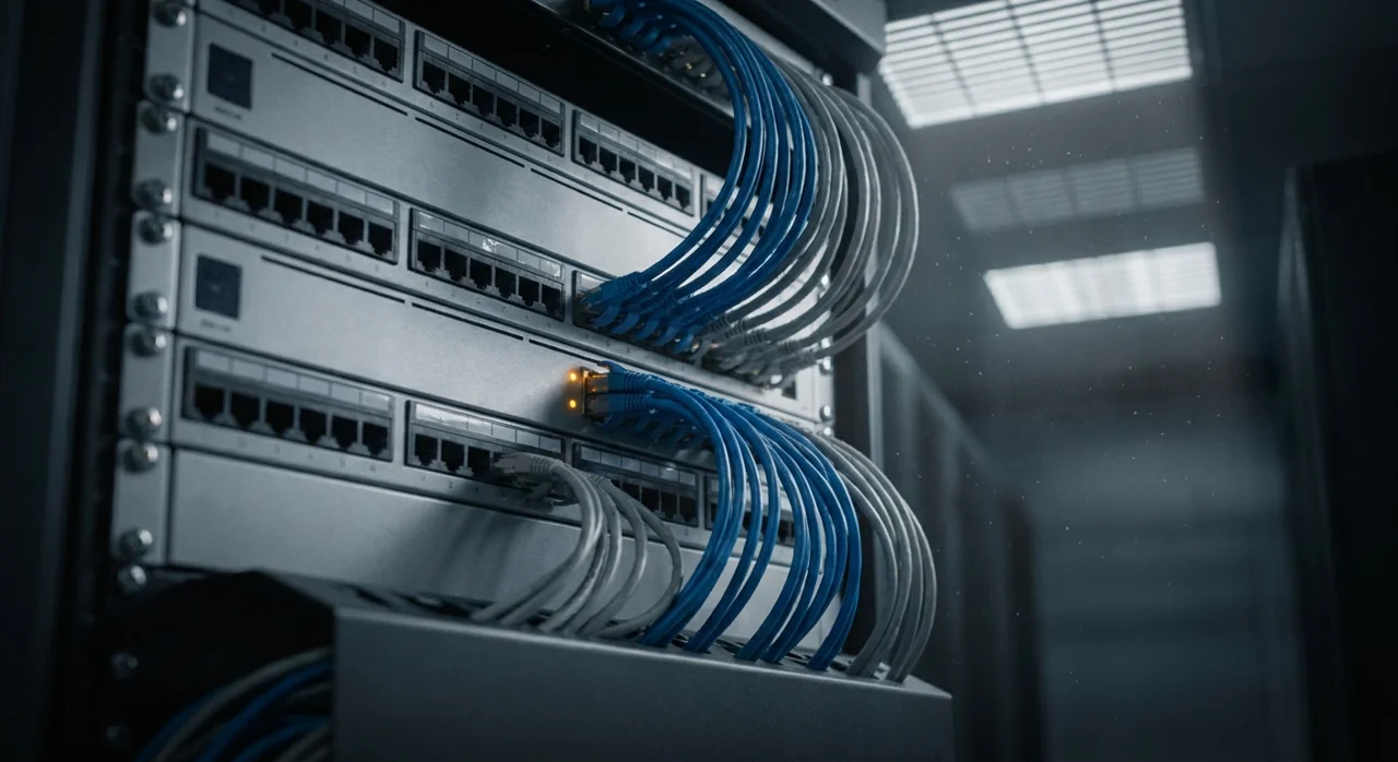 Network patch cables illustrating the infrastructure supporting API integration