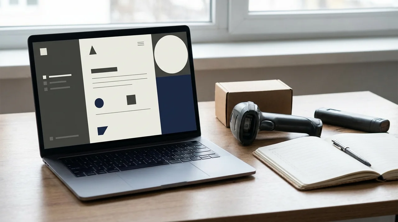 Inventory workstation used for ERP implementation checklist acceptance tests